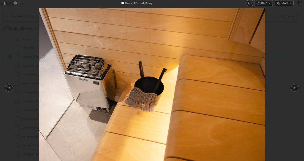 Harvia KIP 6.0kw Electric Heater