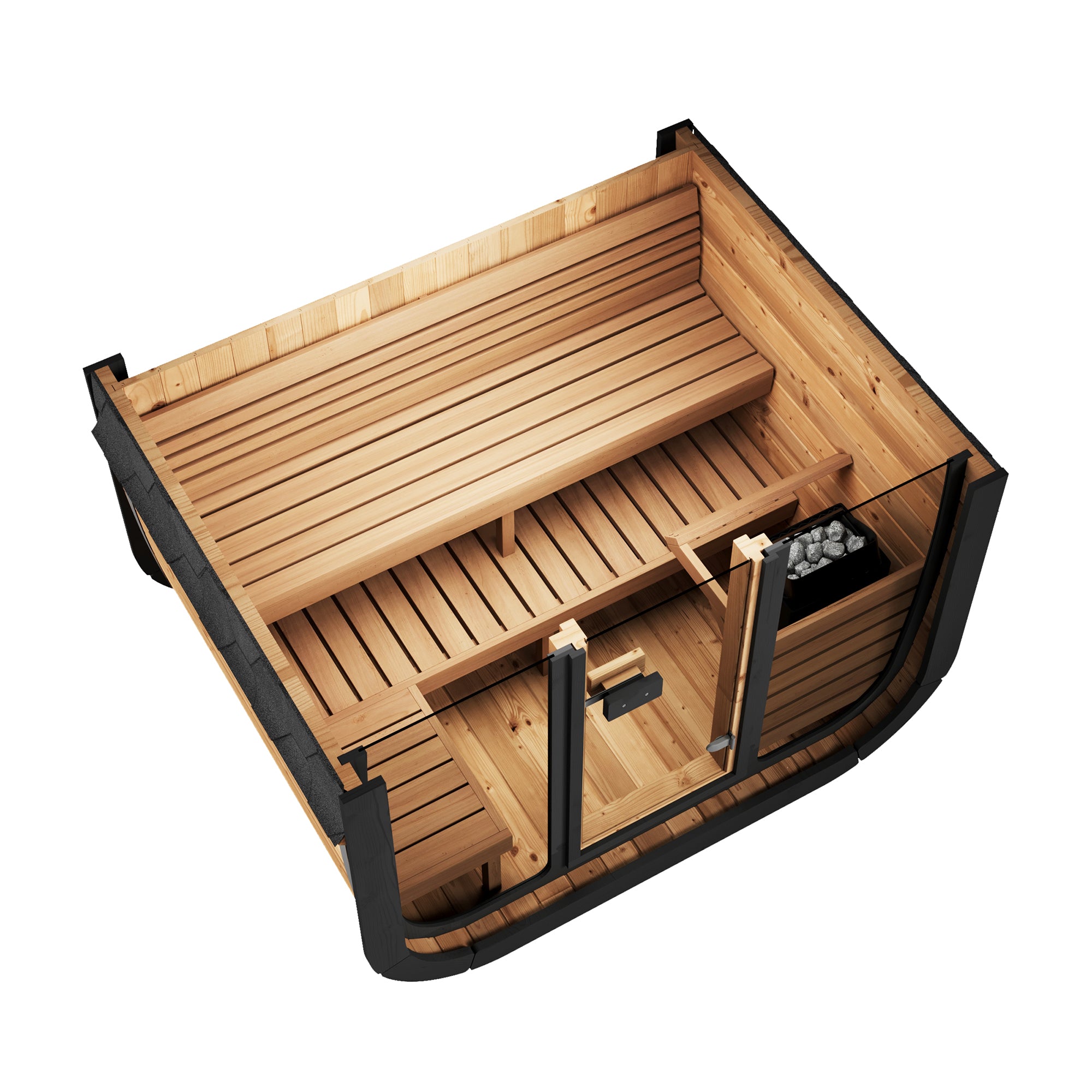 CL5G Cube Sauna - (Fully Built) – Woodland Sauna